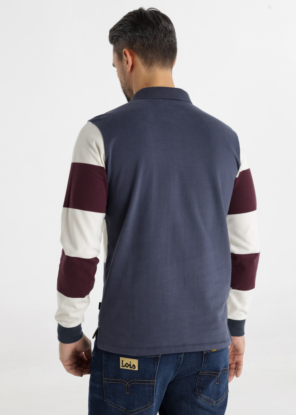 hombre Lois HARLOW azul y burdeos Lois Heritage