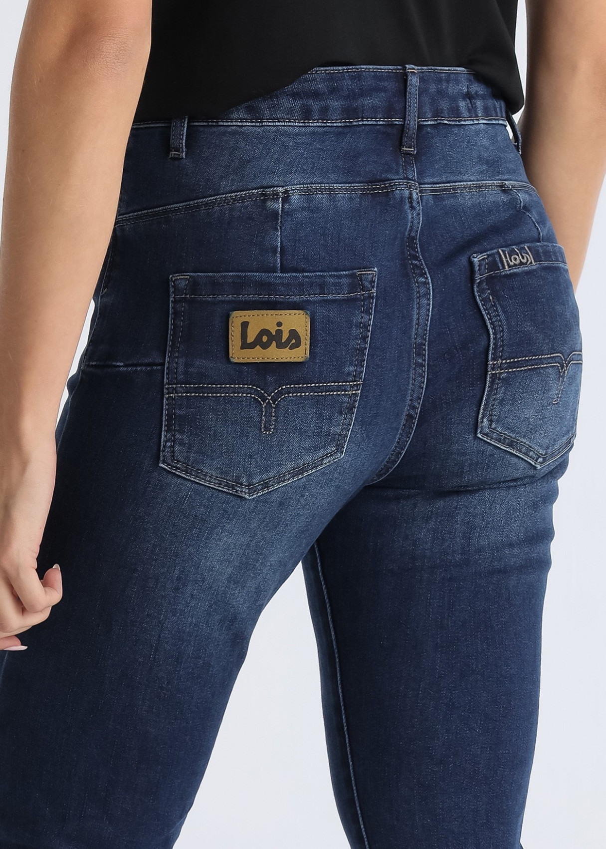 201112640 jeans-push-up-lavado-oscuro-skinny-fit-tiro-corto-pushy-campbell-azul 3