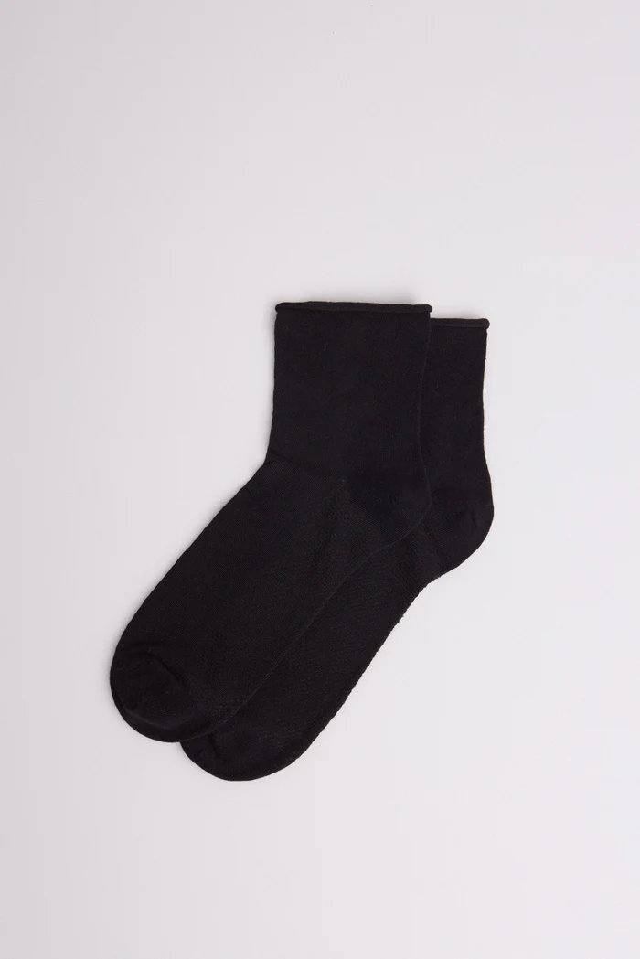 Calcetines Ysabel Mora sin puño transpirables negro ref 12733