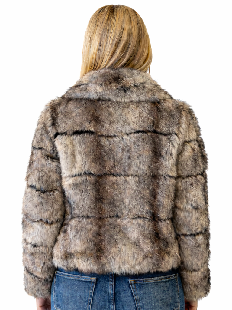 Chaqueta de pelo sintético ESC STUDIO REF: 5133 - Imagen 2