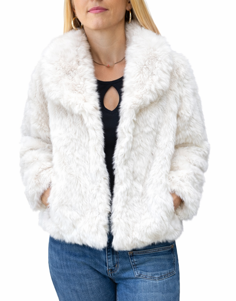 Peludo maxi blanco Reactivo Moda · REF: R5121