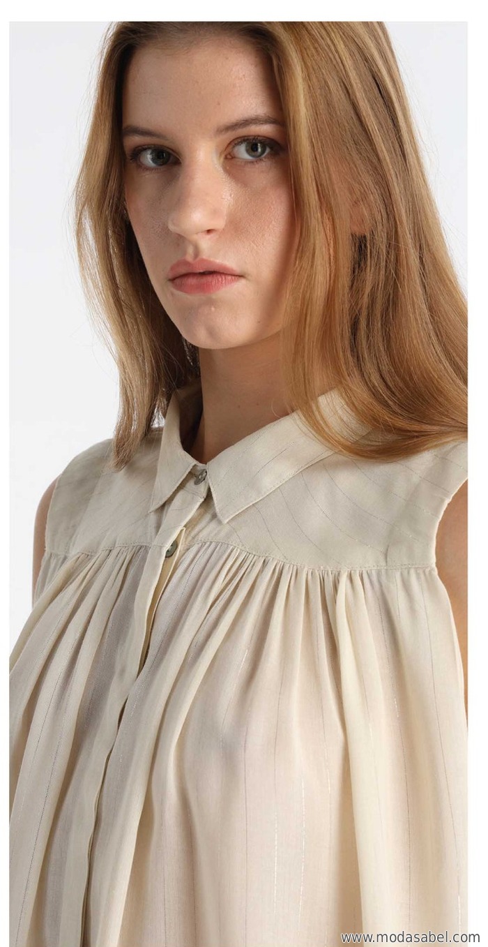 Lois Jeans Triana Tala Blusa Fluida Mujer REF: 432042931 - Imagen 3