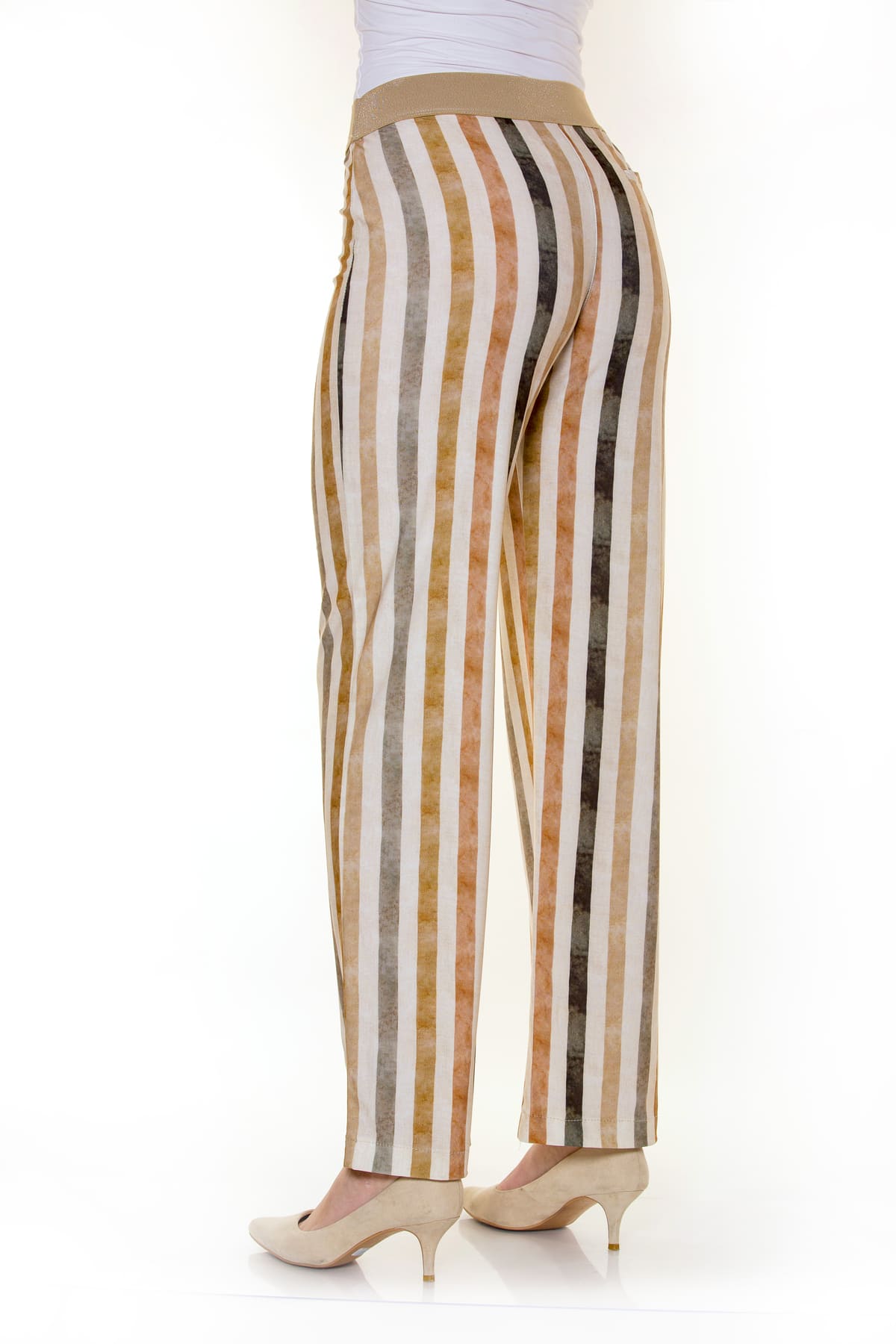 Pantalón de rayas mujer punto fresco – Jarman (REF: 51710177) - Imagen 2