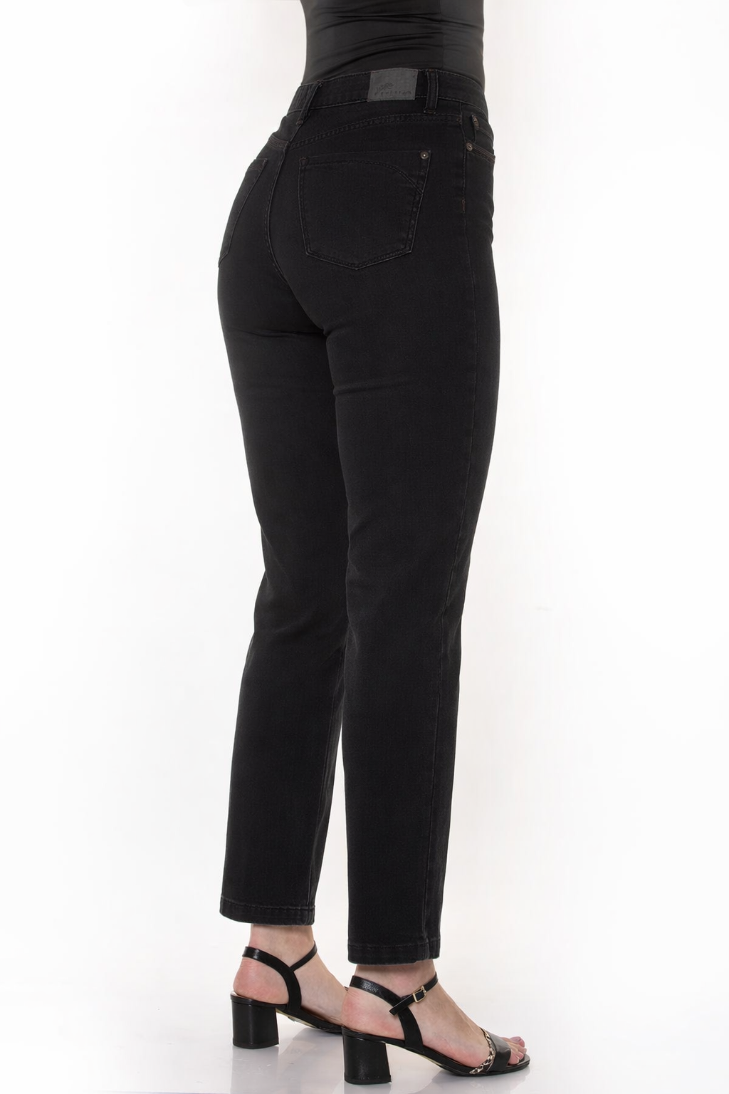 Vaquero básico negro mujer goma oculta – Jarman REF: 6159072 - Imagen 2