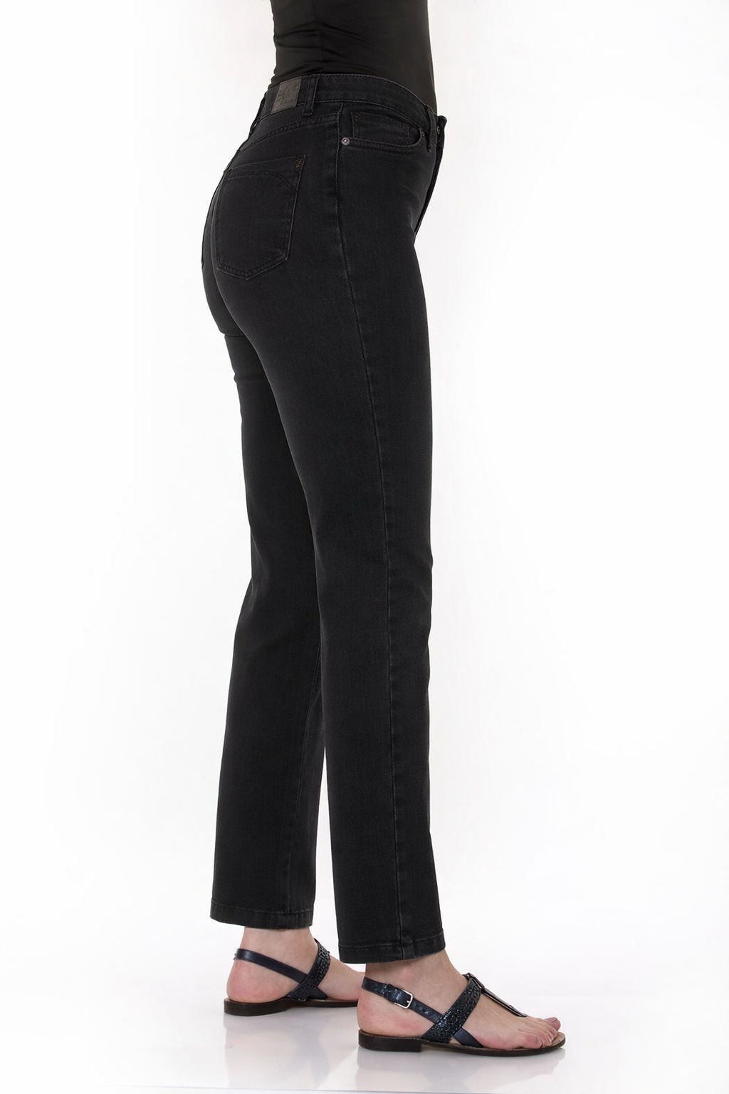 Vaquero básico negro mujer goma oculta – Jarman REF: 6159072 - Imagen 3