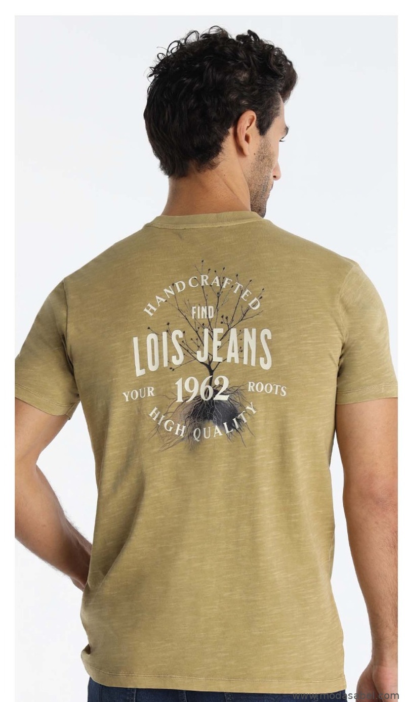 Lois Hombre Camiseta Ander Leanne Roots REF: 158453528 - Imagen 2