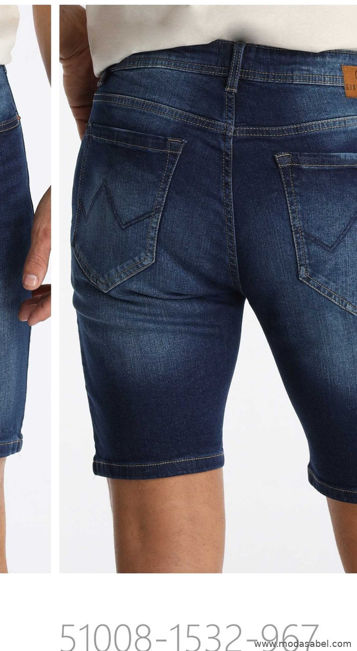 SixValves bermuda vaquera hombre azul | REF: 5100815 - Imagen 2