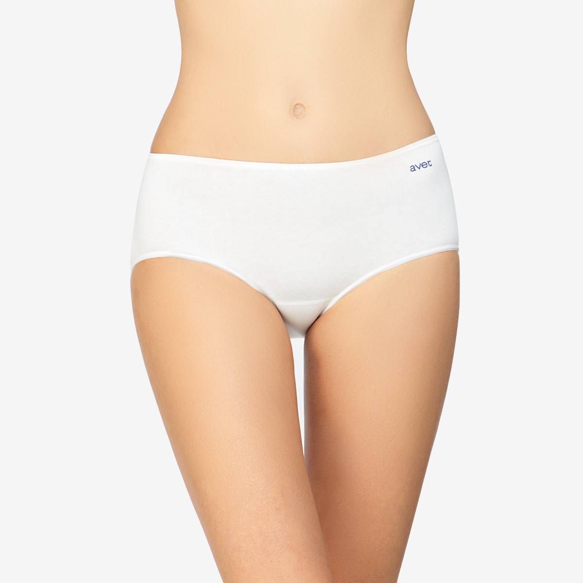 Braga Midi AVET 23608 de Algodón Peinado Color Blanco