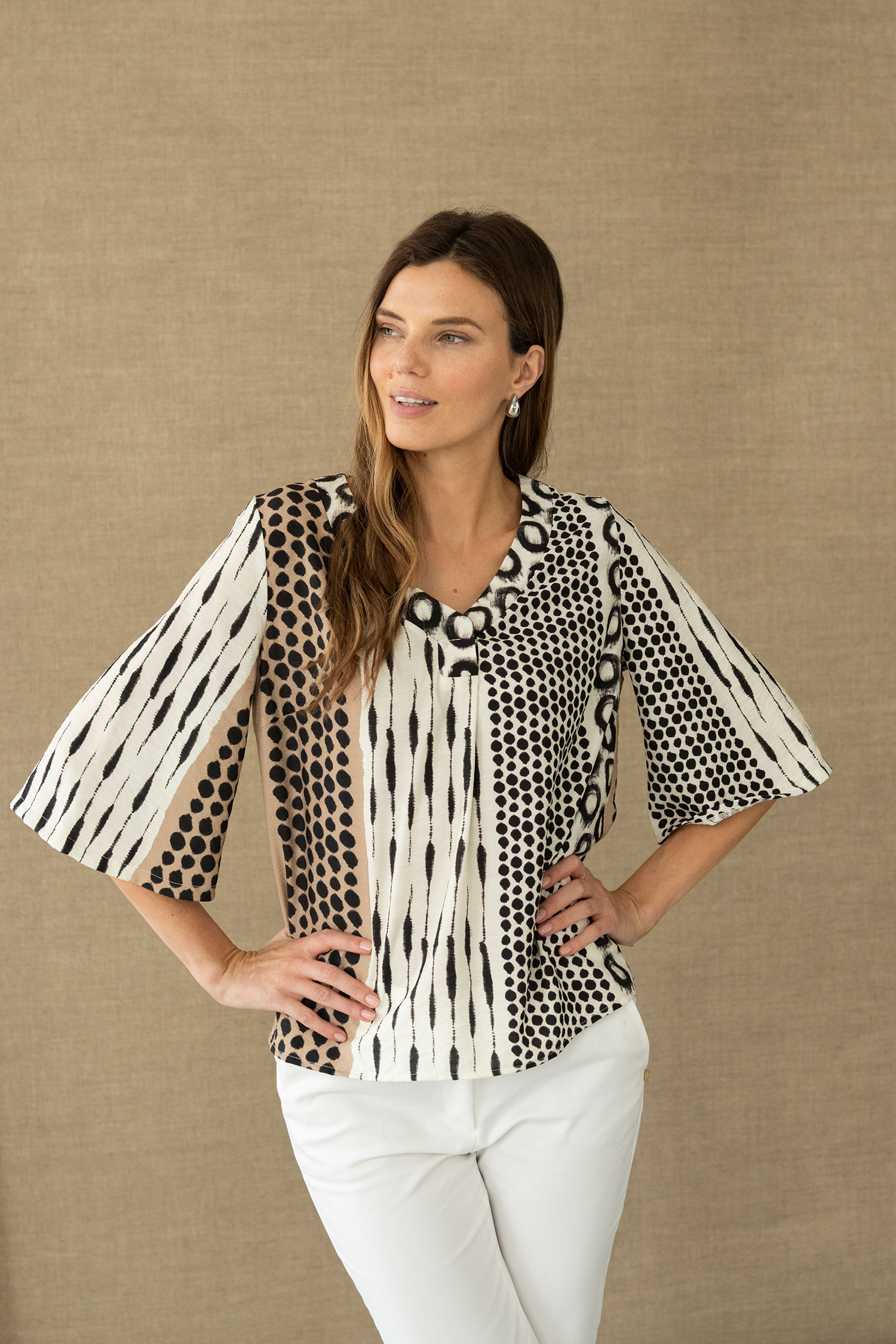 Blusa estampada Hongo Collection 6450M007