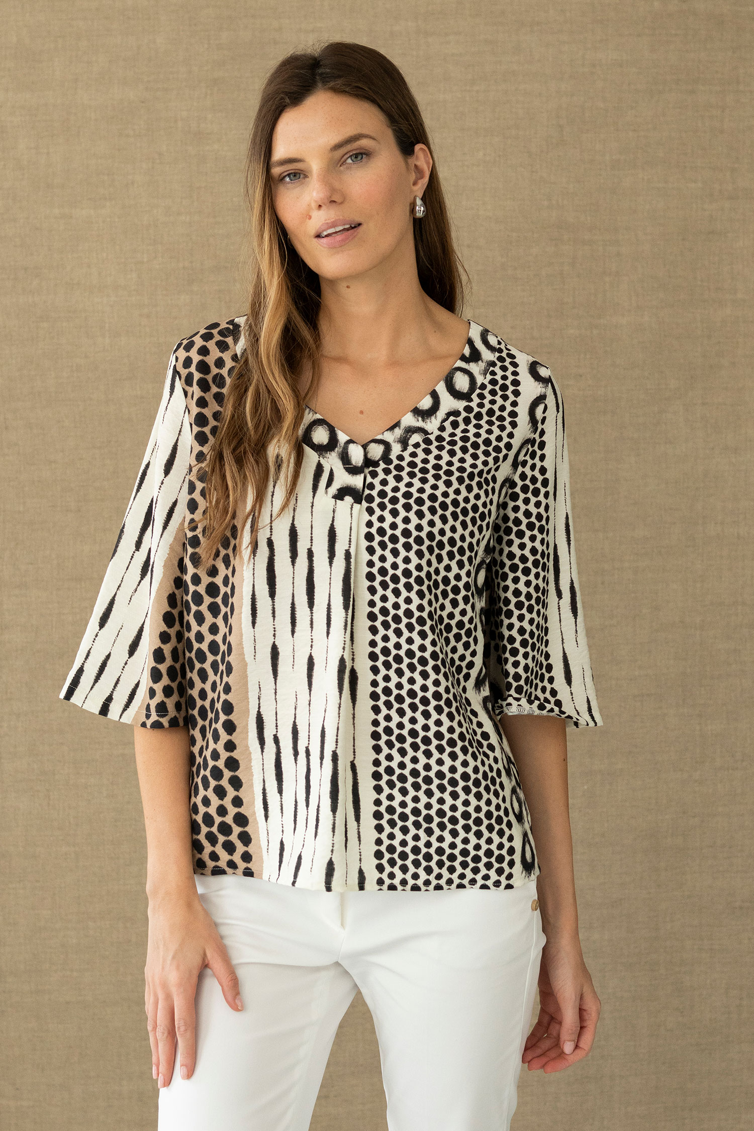 Blusa estampada Hongo Collection 6450M007 - Imagen 3