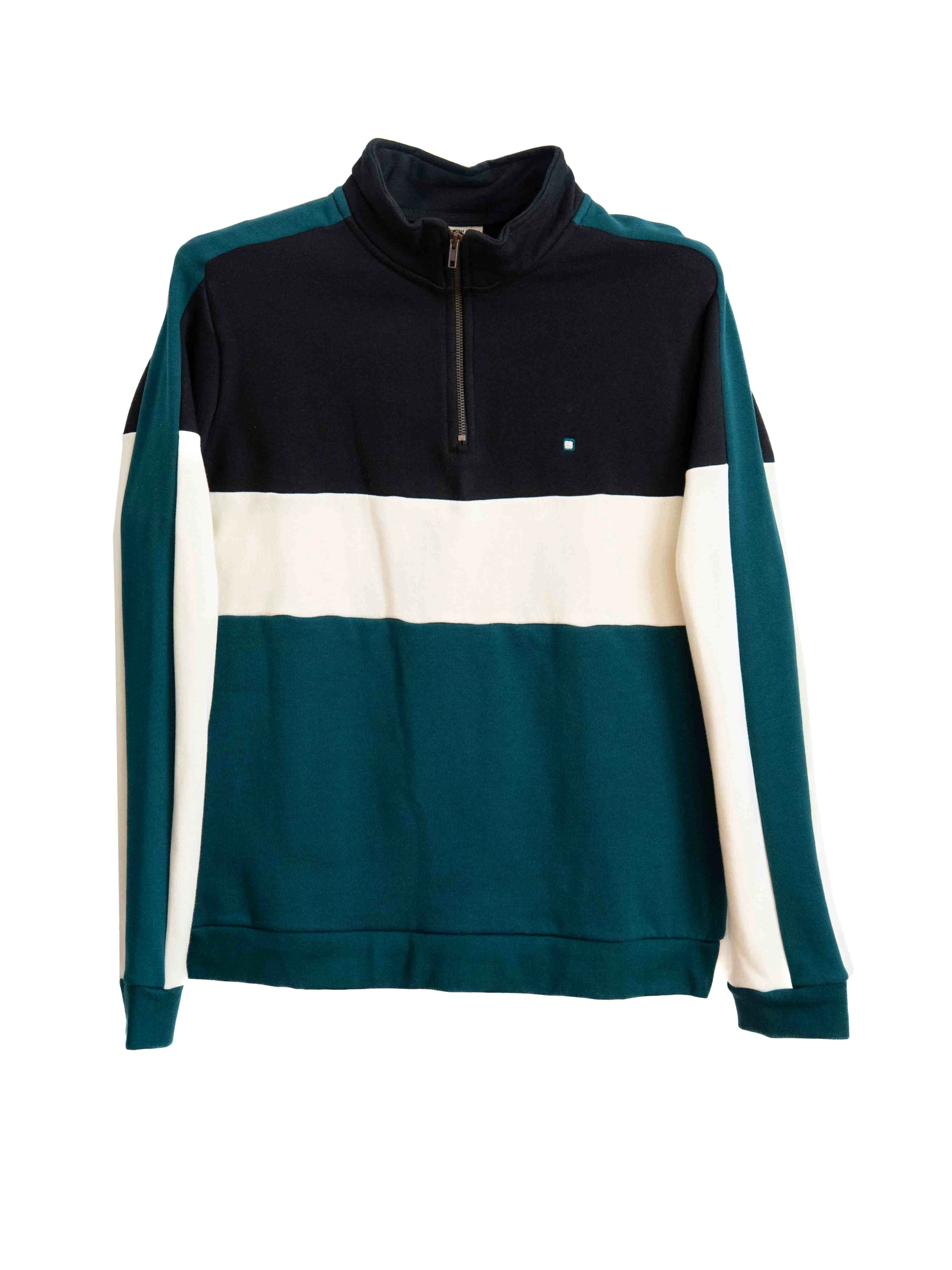 Sudadera polo hombre tricolor Yellow Skin Ref. 1557 - Imagen 2