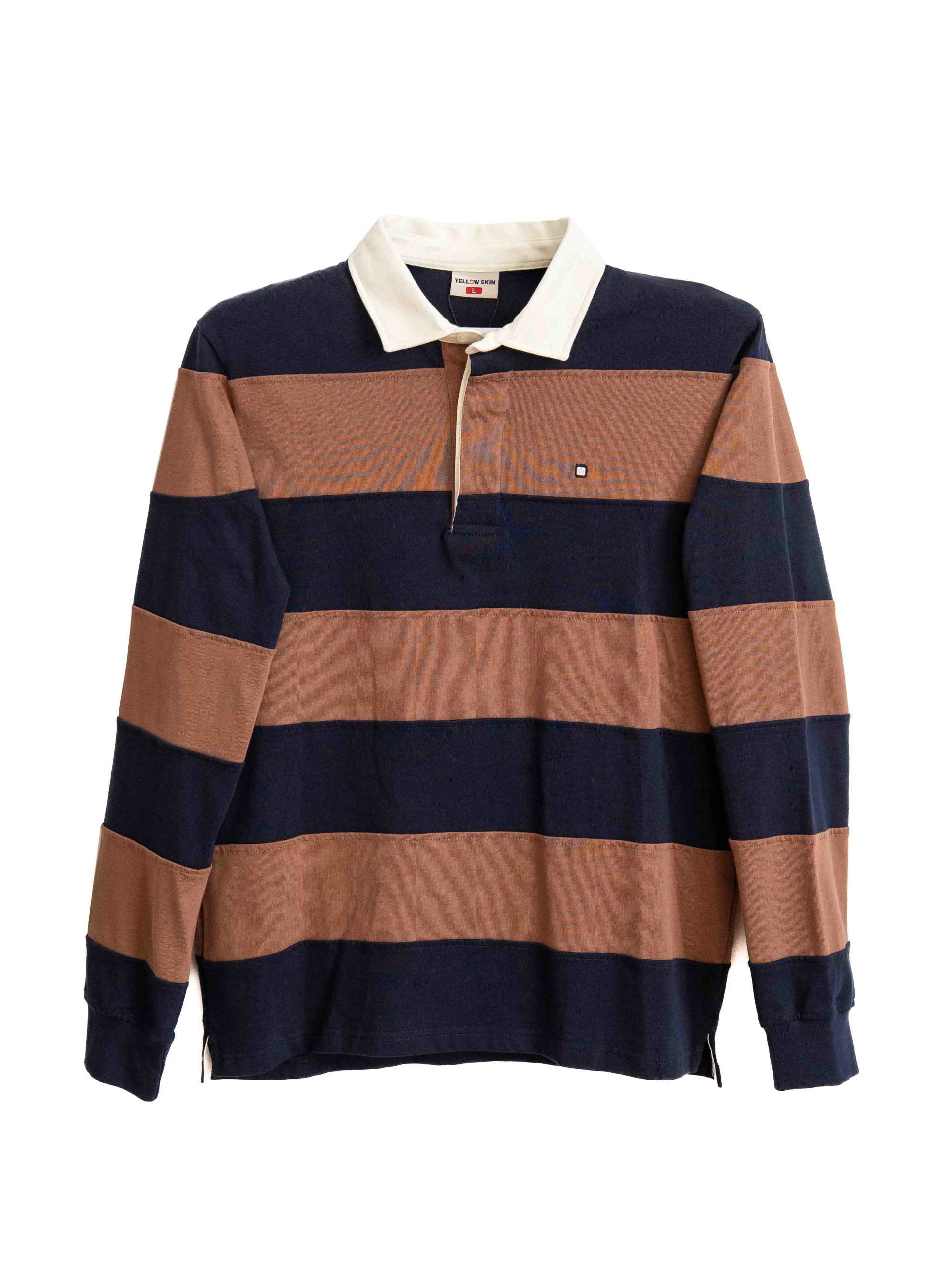 Polo hombre rayas Yellow Skin Ref. 1558 - Imagen 4