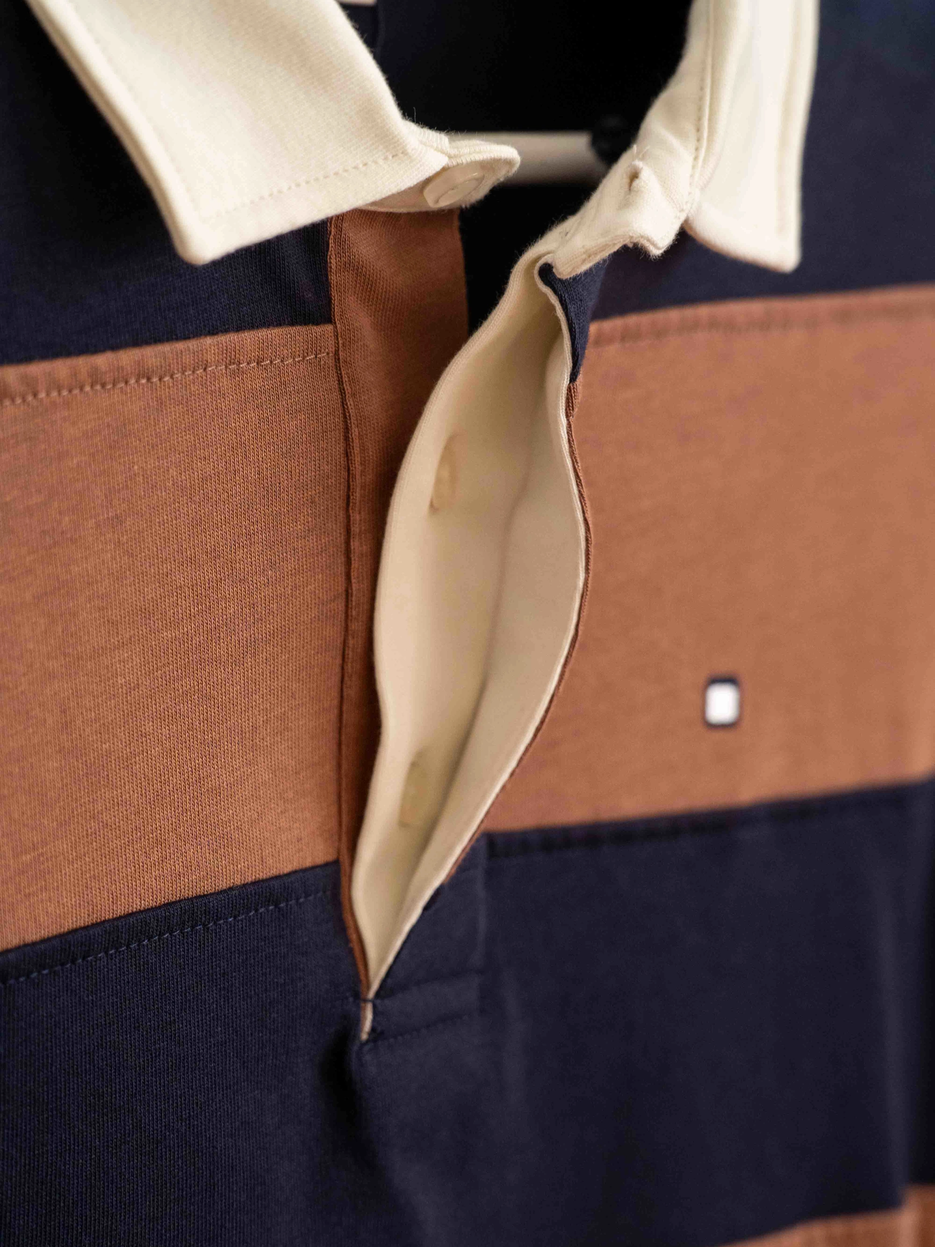 Polo hombre rayas Yellow Skin Ref. 1558 - Imagen 3