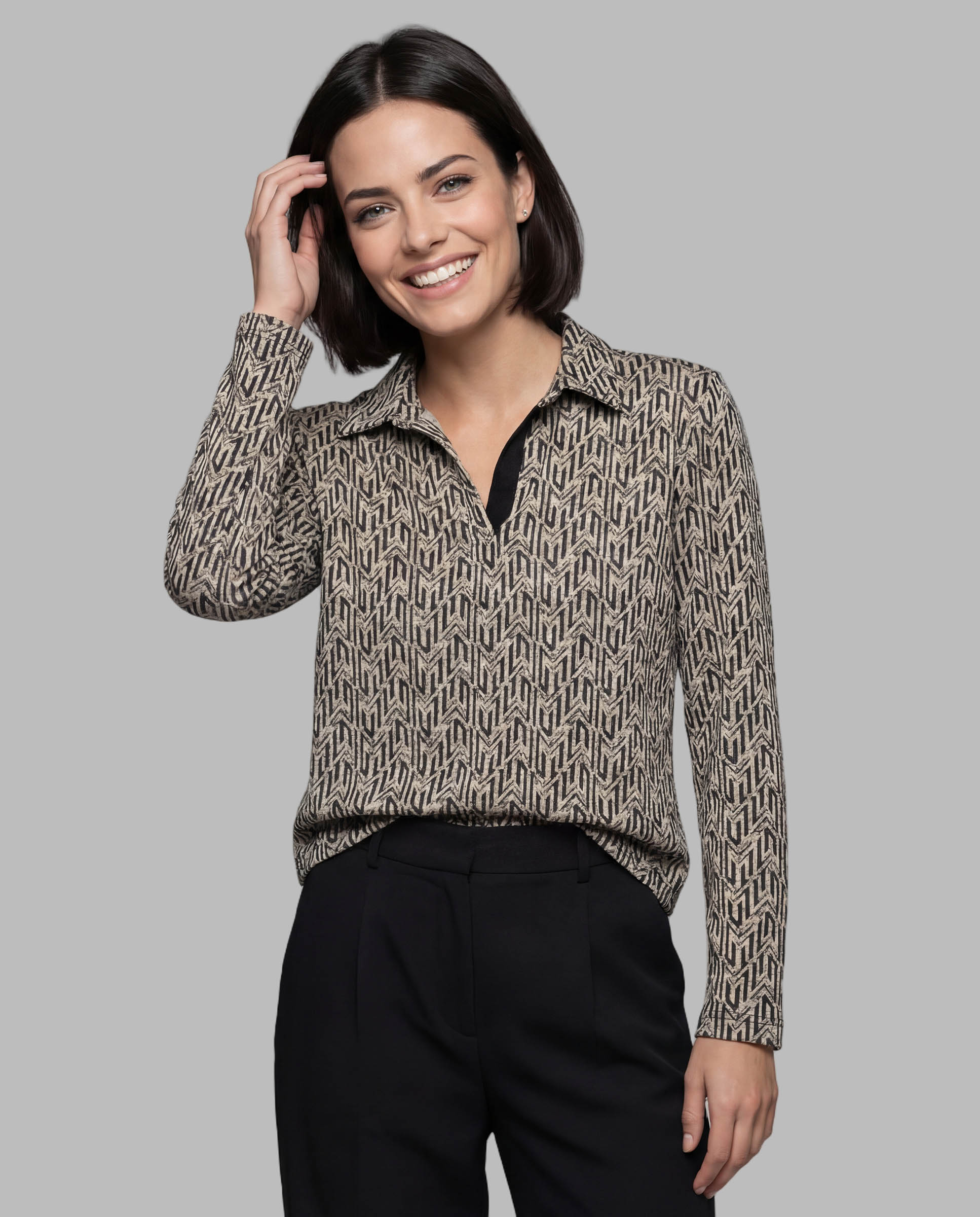 Polo Señoretta Mujer Jacquard Geométrico 262311