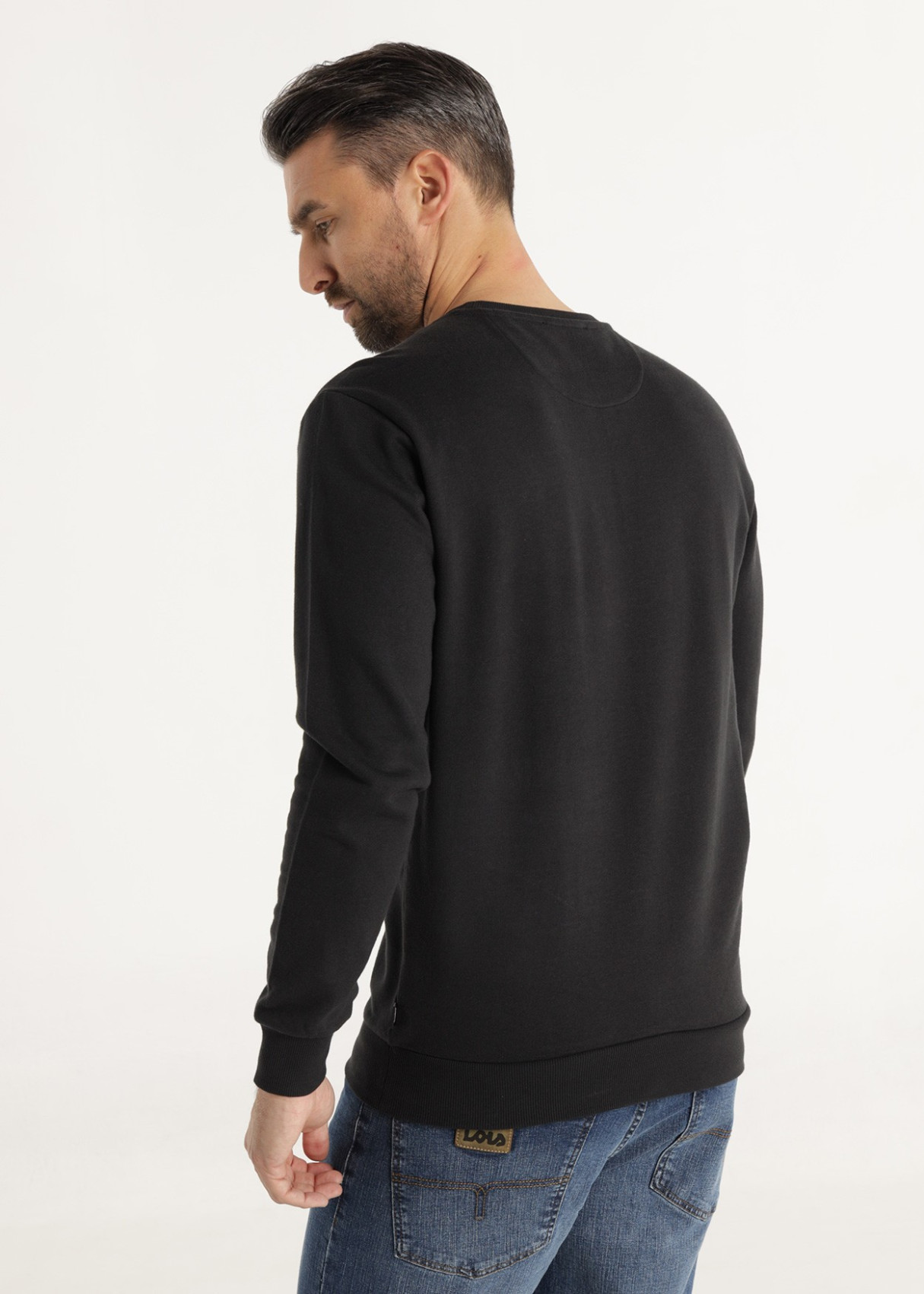 Lois Hombre Sudadera Eloi Bone Negra REF: 166003996 - Imagen 2