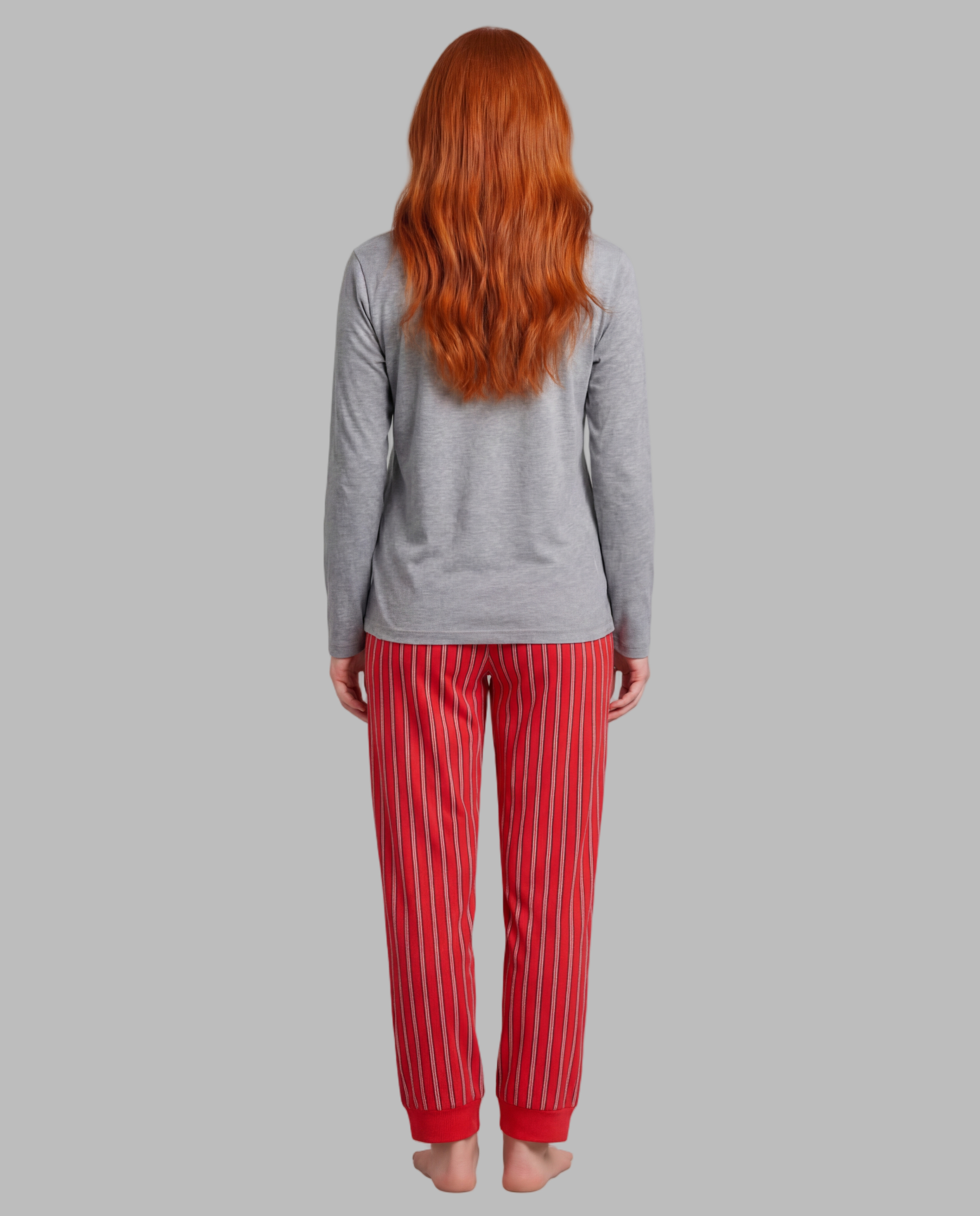 Pijama mujer Señoretta de felpa azul 262164 vista delantera - Imagen 2