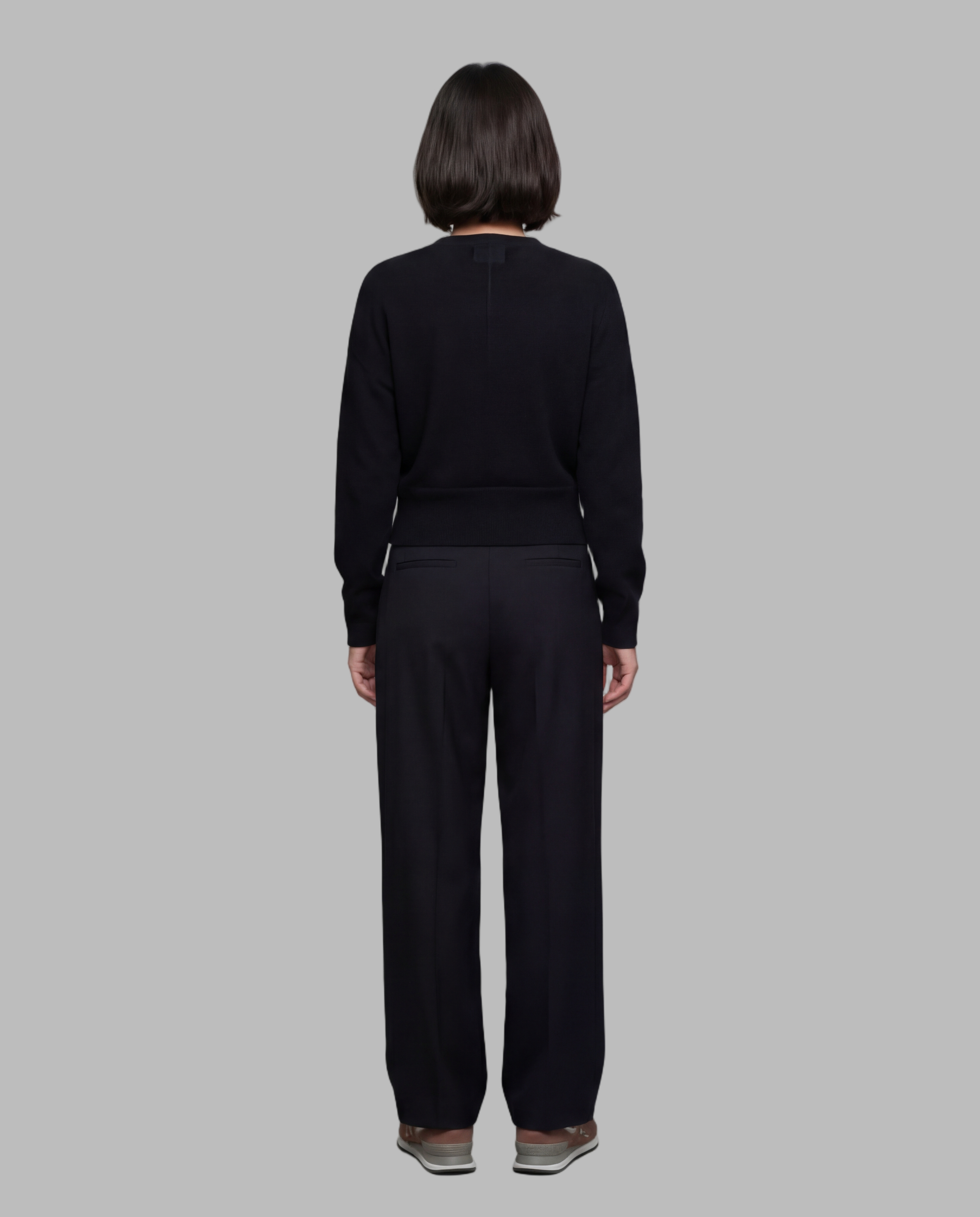 Jersey Señoretta Mujer Negro Escote Cruzado 262314 - Imagen 2